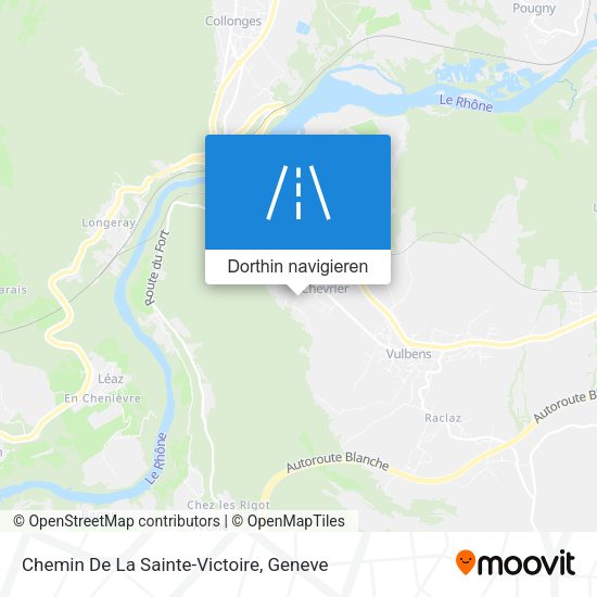 Chemin De La Sainte-Victoire Karte
