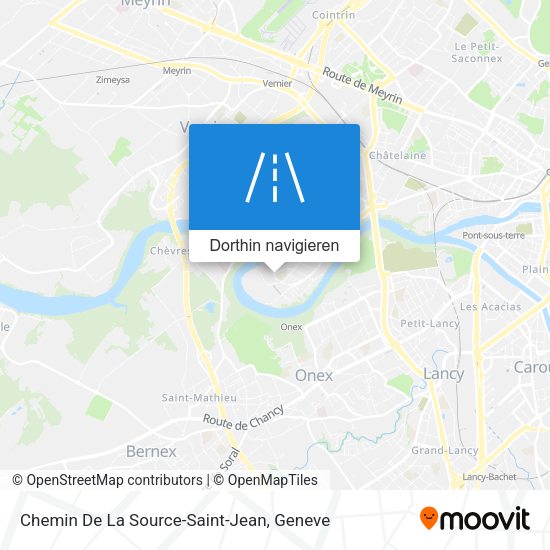 Chemin De La Source-Saint-Jean Karte