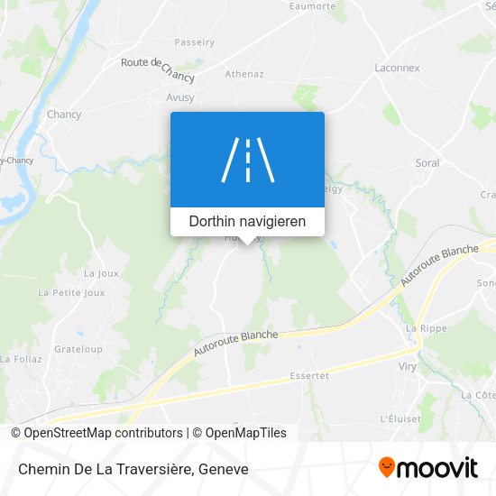 Chemin De La Traversière Karte