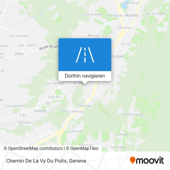 Chemin De La Vy Du Puits Karte