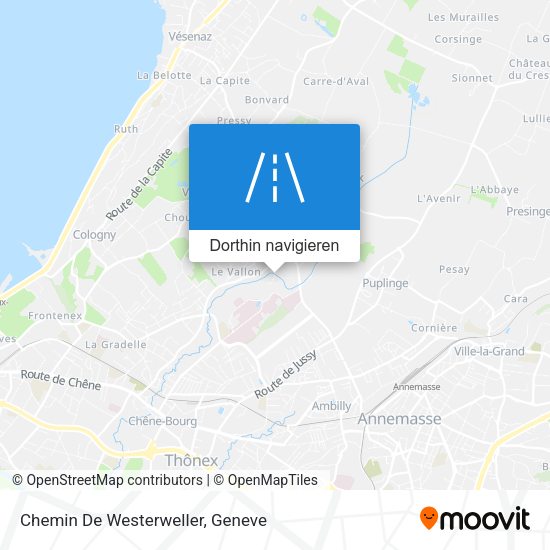 Chemin De Westerweller Karte