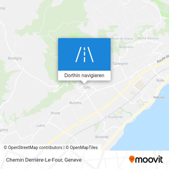 Chemin Derrière-Le-Four Karte