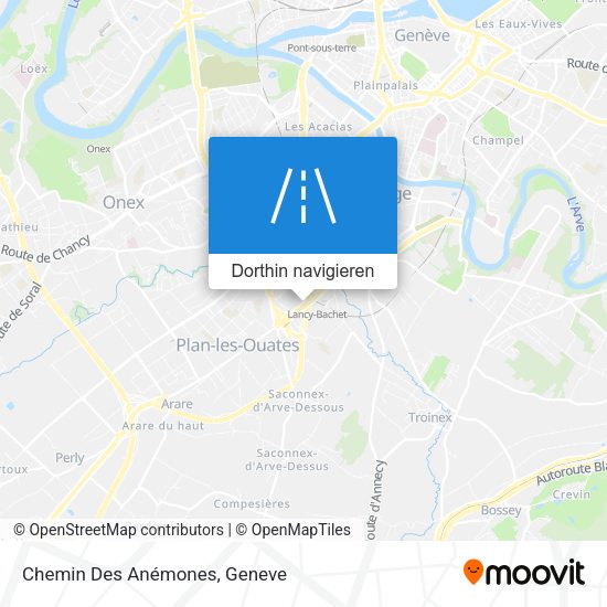 Chemin Des Anémones Karte