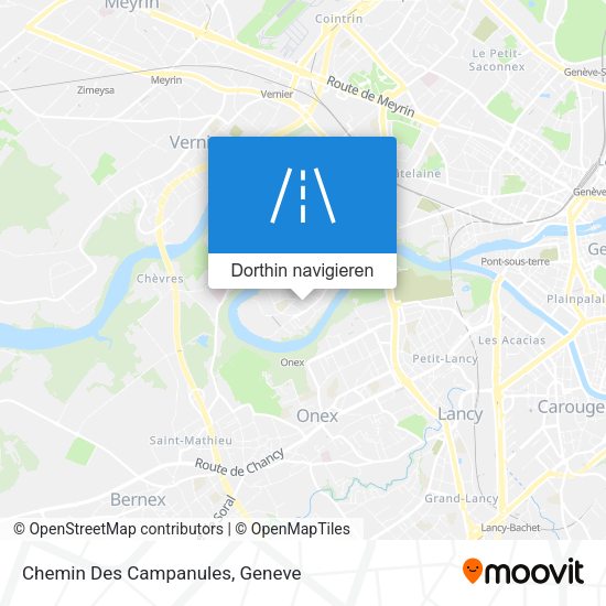 Chemin Des Campanules Karte