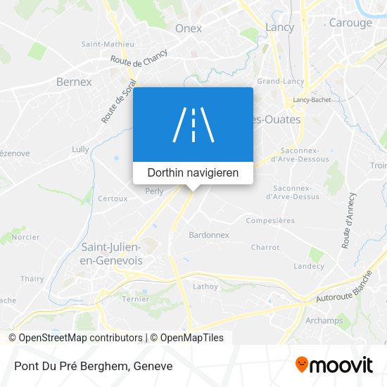 Pont Du Pré Berghem Karte