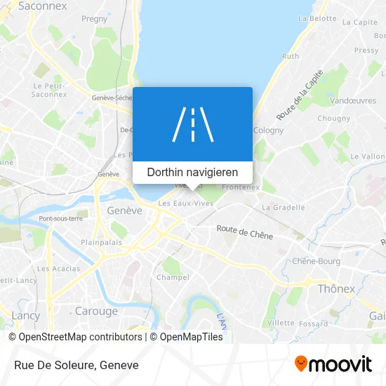 Rue De Soleure Karte