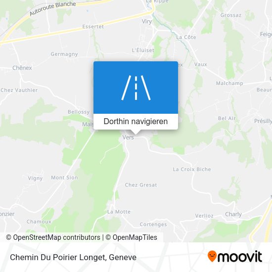 Chemin Du Poirier Longet Karte