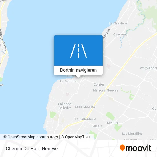 Chemin Du Port Karte