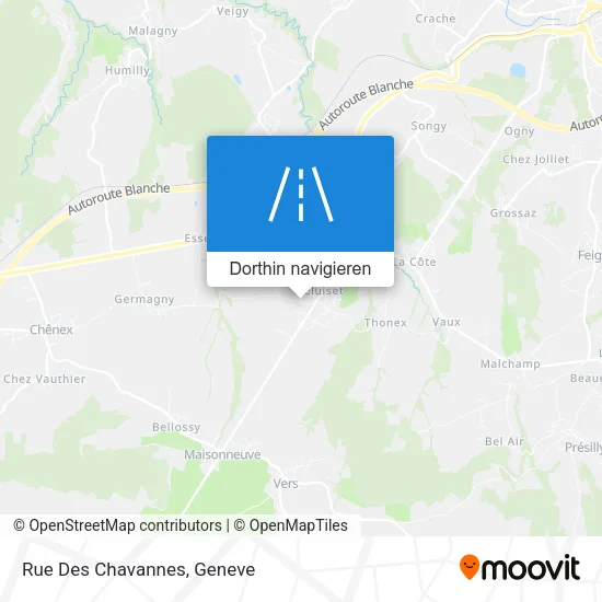 Rue Des Chavannes Karte