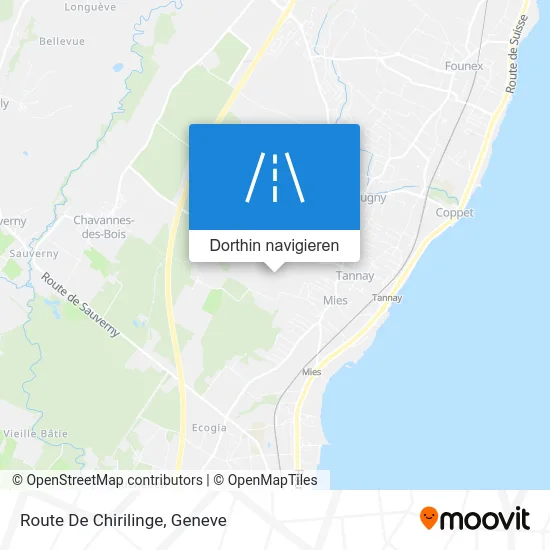 Route De Chirilinge Karte