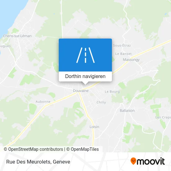 Rue Des Meurolets Karte