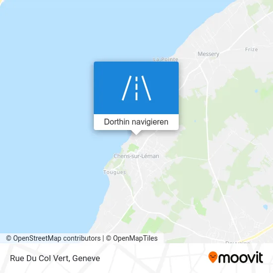 Rue Du Col Vert Karte