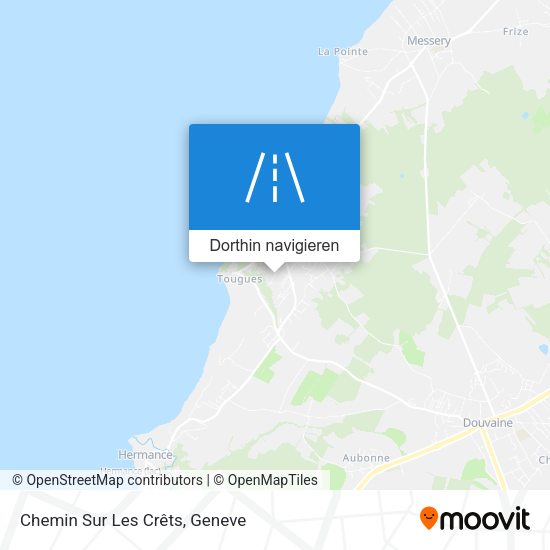 Chemin Sur Les Crêts Karte