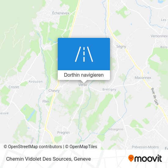 Chemin Vidolet Des Sources Karte