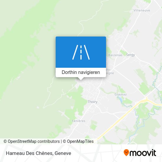 Hameau Des Chênes Karte