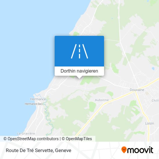 Route De Tré Servette Karte
