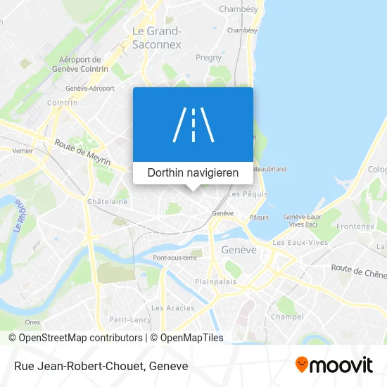 Rue Jean-Robert-Chouet Karte