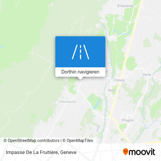Impasse De La Fruitière Karte
