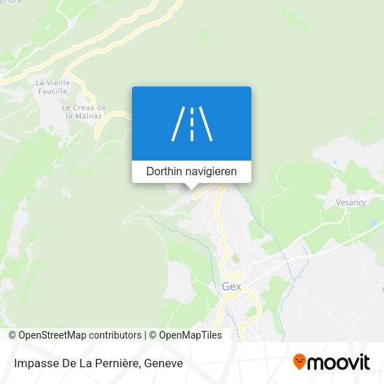 Impasse De La Pernière Karte