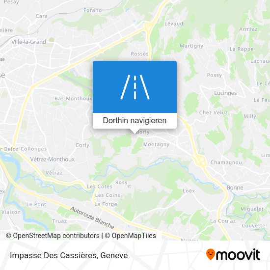 Impasse Des Cassières Karte
