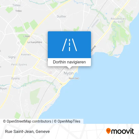 Rue Saint-Jean Karte