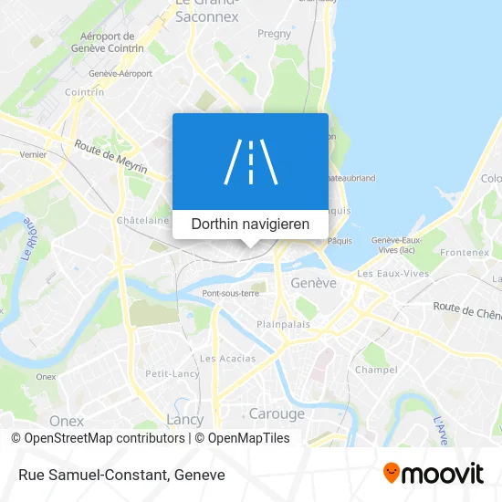 Rue Samuel-Constant Karte