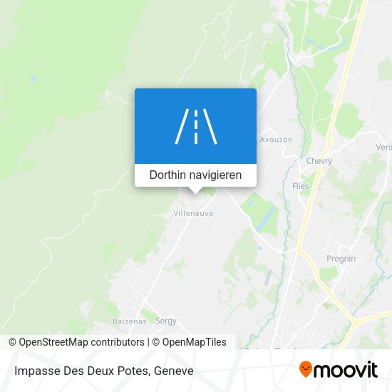 Impasse Des Deux Potes Karte