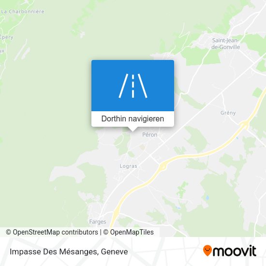 Impasse Des Mésanges Karte