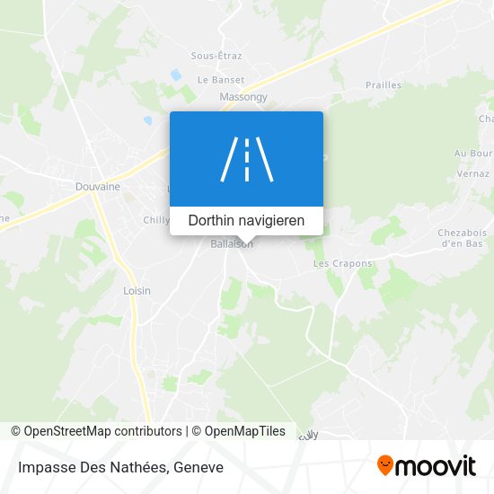Impasse Des Nathées Karte