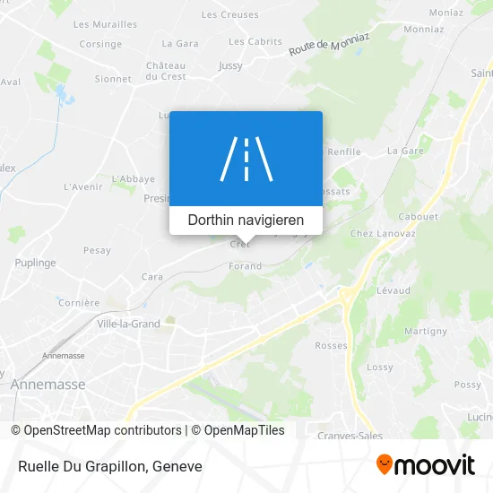 Ruelle Du Grapillon Karte