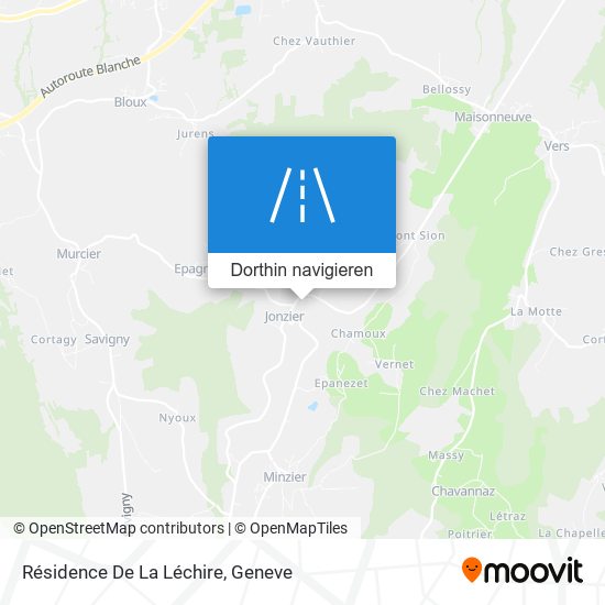 Résidence De La Léchire Karte