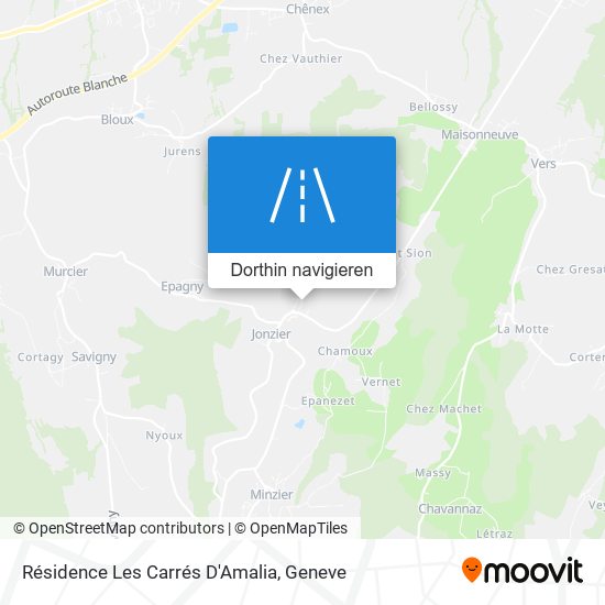 Résidence Les Carrés D'Amalia Karte