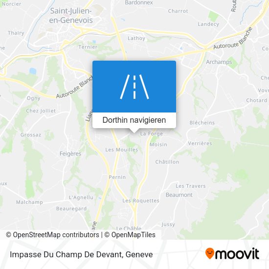 Impasse Du Champ De Devant Karte