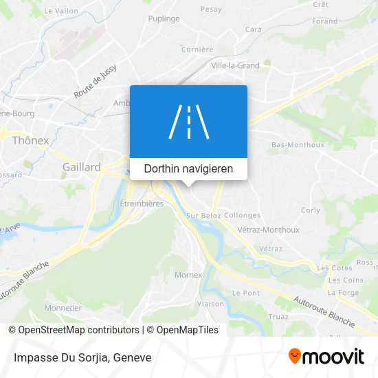 Impasse Du Sorjia Karte