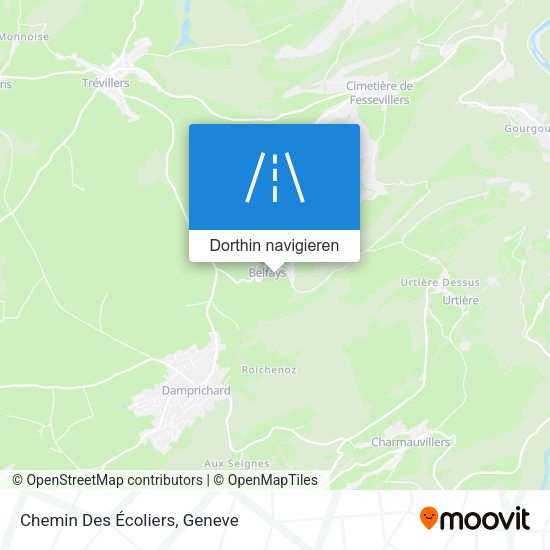 Chemin Des Écoliers Karte