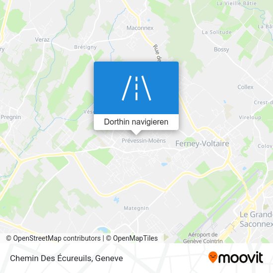 Chemin Des Écureuils Karte