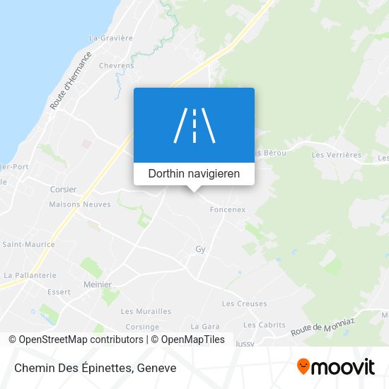 Chemin Des Épinettes Karte