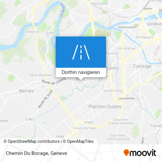 Chemin Du Bocage Karte
