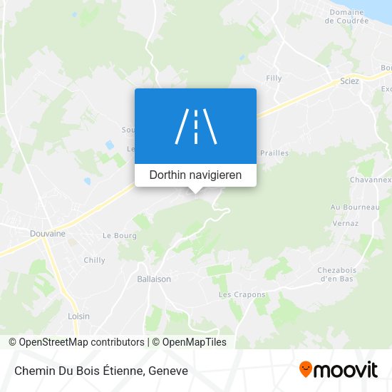 Chemin Du Bois Étienne Karte