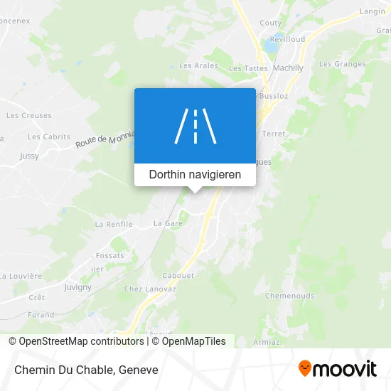 Chemin Du Chable Karte