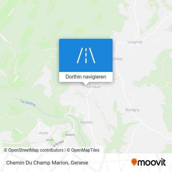 Chemin Du Champ Marion Karte