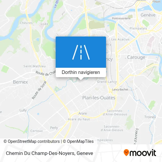 Chemin Du Champ-Des-Noyers Karte