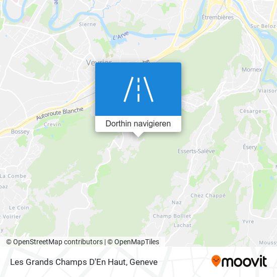Les Grands Champs D'En Haut Karte