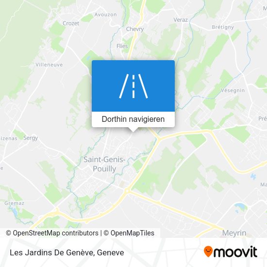 Les Jardins De Genève Karte