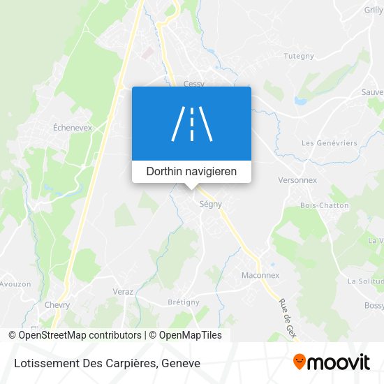 Lotissement Des Carpières Karte