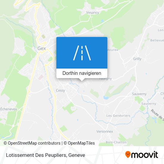 Lotissement Des Peupliers Karte
