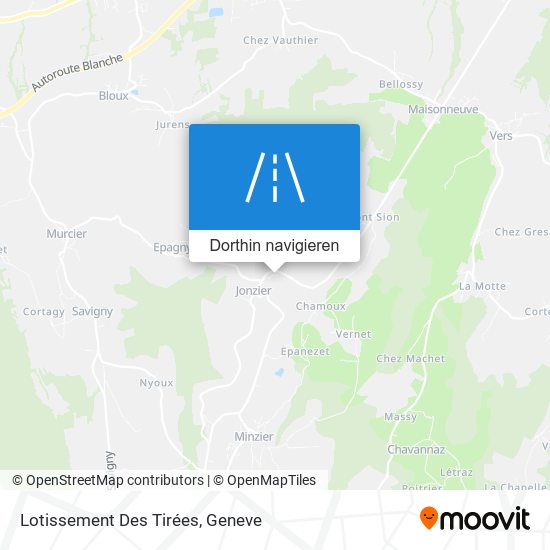 Lotissement Des Tirées Karte