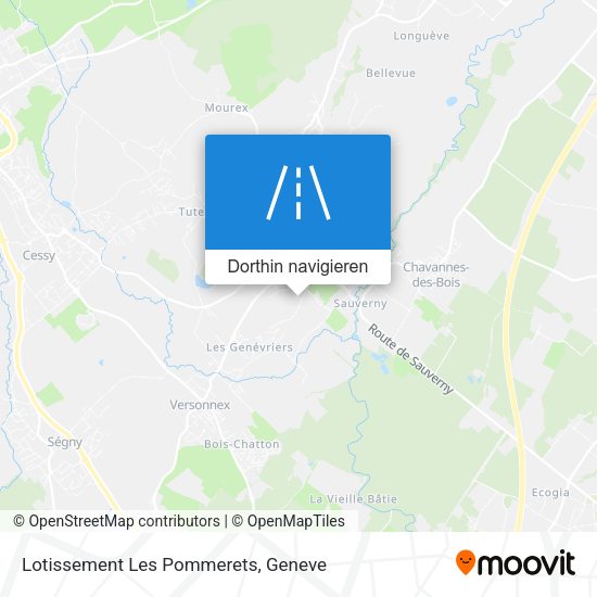Lotissement Les Pommerets Karte