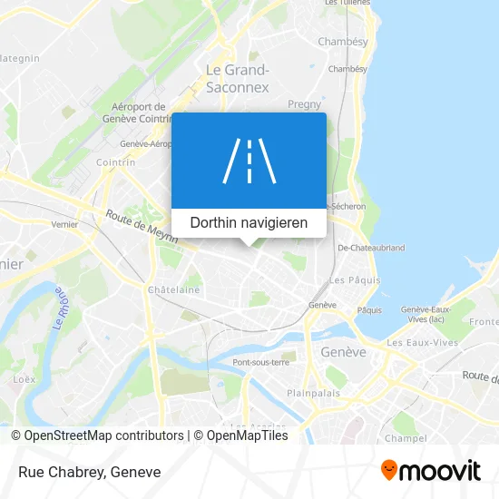 Rue Chabrey Karte