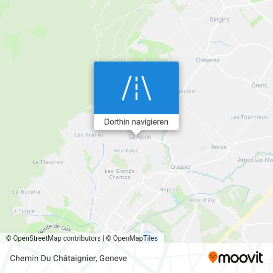 Chemin Du Châtaignier Karte